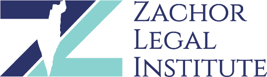 Zachor legal Institute Logo